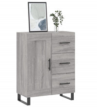 Sideboard Grau Sonoma 69,5x34x90 cm Holzwerkstoff