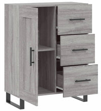 Sideboard Grau Sonoma 69,5x34x90 cm Holzwerkstoff