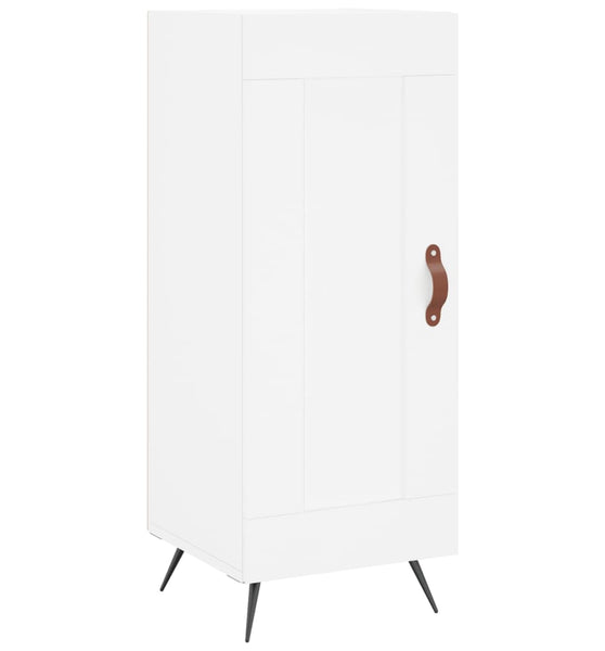 Sideboard Weiß 34,5x34x90 cm Holzwerkstoff
