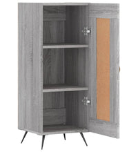 Sideboard Grau Sonoma 34,5x34x90 cm Holzwerkstoff