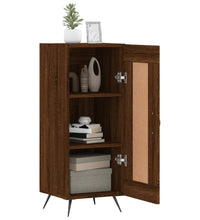 Sideboard Braun Eichen-Optik 34,5x34x90 cm Holzwerkstoff