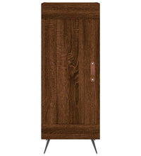 Sideboard Braun Eichen-Optik 34,5x34x90 cm Holzwerkstoff