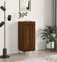 Sideboard Braun Eichen-Optik 34,5x34x90 cm Holzwerkstoff
