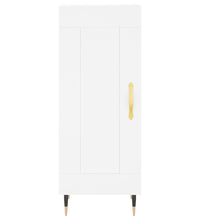 Sideboard Weiß 34,5x34x90 cm Holzwerkstoff