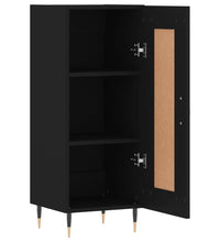 Sideboard Schwarz 34,5x34x90 cm Holzwerkstoff