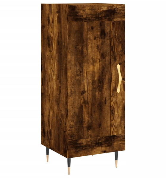 Sideboard Räuchereiche 34,5x34x90 cm Holzwerkstoff