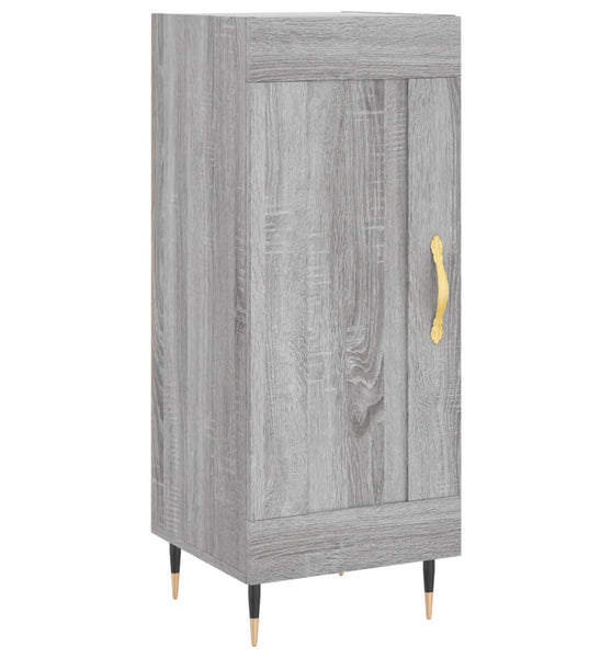 Sideboard Grau Sonoma 34,5x34x90 cm Holzwerkstoff