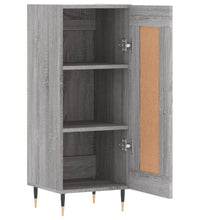 Sideboard Grau Sonoma 34,5x34x90 cm Holzwerkstoff