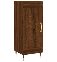 Sideboard Braun Eichen-Optik 34,5x34x90 cm Holzwerkstoff