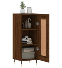 Sideboard Braun Eichen-Optik 34,5x34x90 cm Holzwerkstoff