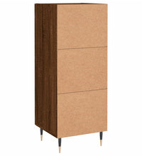 Sideboard Braun Eichen-Optik 34,5x34x90 cm Holzwerkstoff