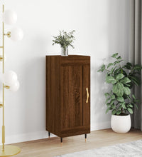 Sideboard Braun Eichen-Optik 34,5x34x90 cm Holzwerkstoff