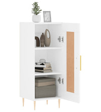 Sideboard Weiß 34,5x34x90 cm Holzwerkstoff