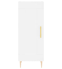 Sideboard Weiß 34,5x34x90 cm Holzwerkstoff