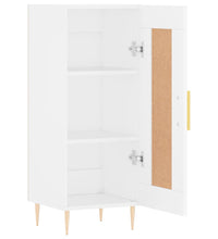 Sideboard Weiß 34,5x34x90 cm Holzwerkstoff