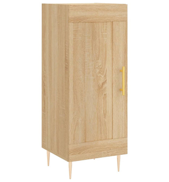 Sideboard Sonoma-Eiche 34,5x34x90 cm Holzwerkstoff