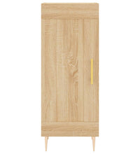 Sideboard Sonoma-Eiche 34,5x34x90 cm Holzwerkstoff