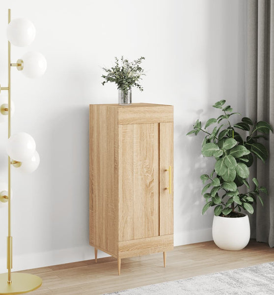 Sideboard Sonoma-Eiche 34,5x34x90 cm Holzwerkstoff