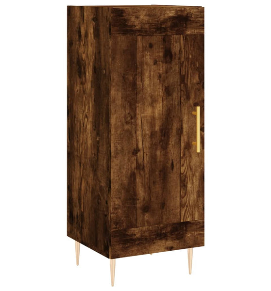 Sideboard Räuchereiche 34,5x34x90 cm Holzwerkstoff