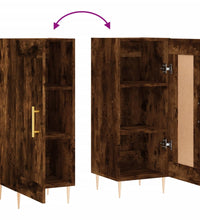Sideboard Räuchereiche 34,5x34x90 cm Holzwerkstoff