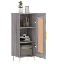 Sideboard Grau Sonoma 34,5x34x90 cm Holzwerkstoff