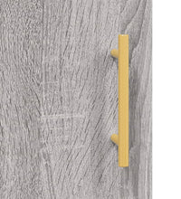 Sideboard Grau Sonoma 34,5x34x90 cm Holzwerkstoff