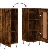 Sideboard Räuchereiche 34,5x34x90 cm Holzwerkstoff