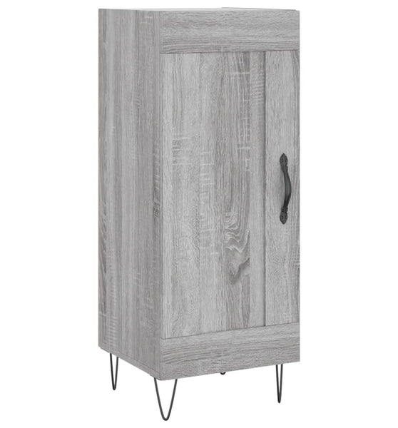 Sideboard Grau Sonoma 34,5x34x90 cm Holzwerkstoff