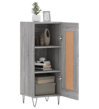 Sideboard Grau Sonoma 34,5x34x90 cm Holzwerkstoff