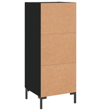 Sideboard Schwarz 34,5x34x90 cm Holzwerkstoff