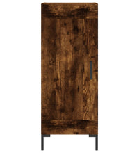 Sideboard Räuchereiche 34,5x34x90 cm Holzwerkstoff