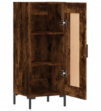 Sideboard Räuchereiche 34,5x34x90 cm Holzwerkstoff