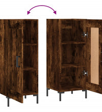 Sideboard Räuchereiche 34,5x34x90 cm Holzwerkstoff