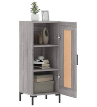 Sideboard Grau Sonoma 34,5x34x90 cm Holzwerkstoff