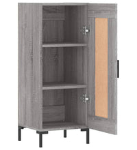 Sideboard Grau Sonoma 34,5x34x90 cm Holzwerkstoff