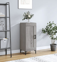 Sideboard Grau Sonoma 34,5x34x90 cm Holzwerkstoff