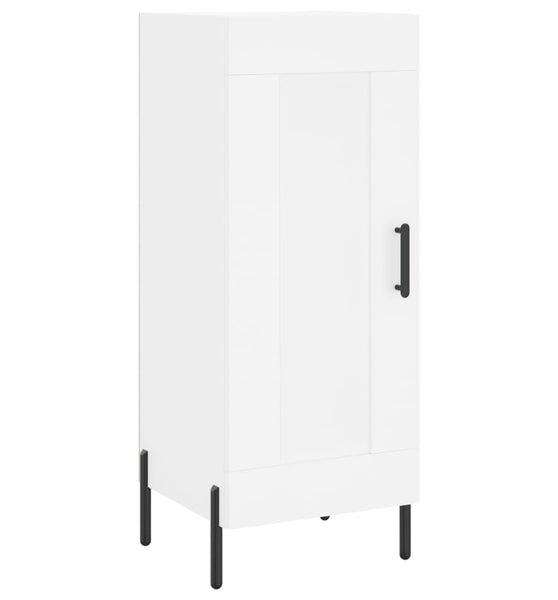 Sideboard Weiß 34,5x34x90 cm Holzwerkstoff
