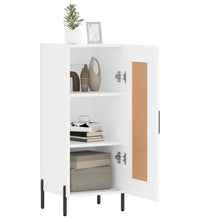 Sideboard Weiß 34,5x34x90 cm Holzwerkstoff