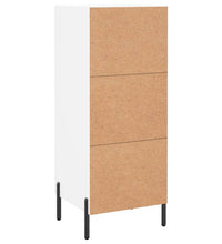 Sideboard Weiß 34,5x34x90 cm Holzwerkstoff