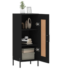 Sideboard Schwarz 34,5x34x90 cm Holzwerkstoff