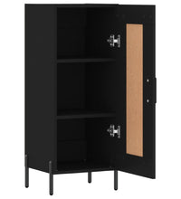 Sideboard Schwarz 34,5x34x90 cm Holzwerkstoff