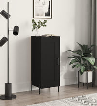 Sideboard Schwarz 34,5x34x90 cm Holzwerkstoff