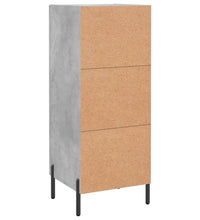 Sideboard Betongrau 34,5x34x90 cm Holzwerkstoff