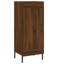 Sideboard Braun Eichen-Optik 34,5x34x90 cm Holzwerkstoff