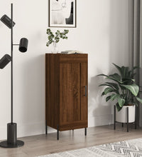 Sideboard Braun Eichen-Optik 34,5x34x90 cm Holzwerkstoff