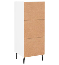 Sideboard Weiß 34,5x34x90 cm Holzwerkstoff