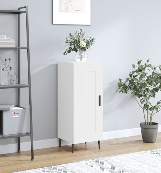 Sideboard Weiß 34,5x34x90 cm Holzwerkstoff
