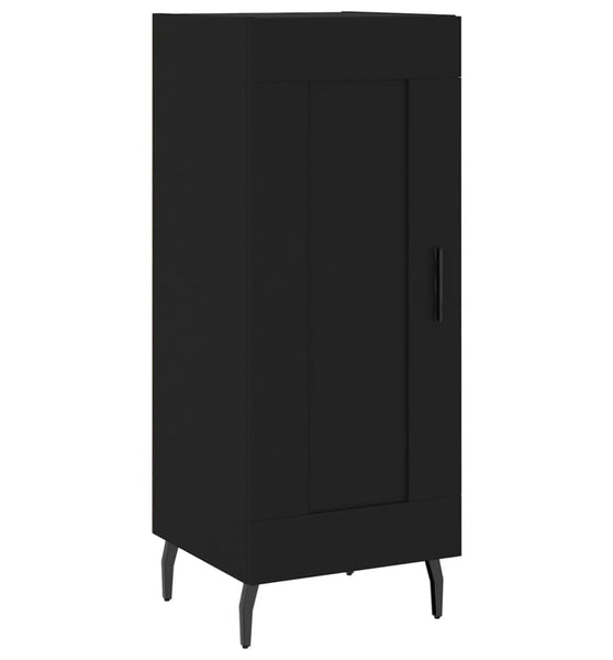 Sideboard Schwarz 34,5x34x90 cm Holzwerkstoff