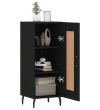 Sideboard Schwarz 34,5x34x90 cm Holzwerkstoff