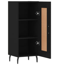 Sideboard Schwarz 34,5x34x90 cm Holzwerkstoff